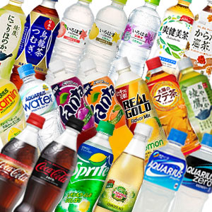 コカコーラ社製品[コーラ・ゼロ・綾鷹・アクエリアス・爽健美茶・ファンタ等]ペットボトル×24本選り取り